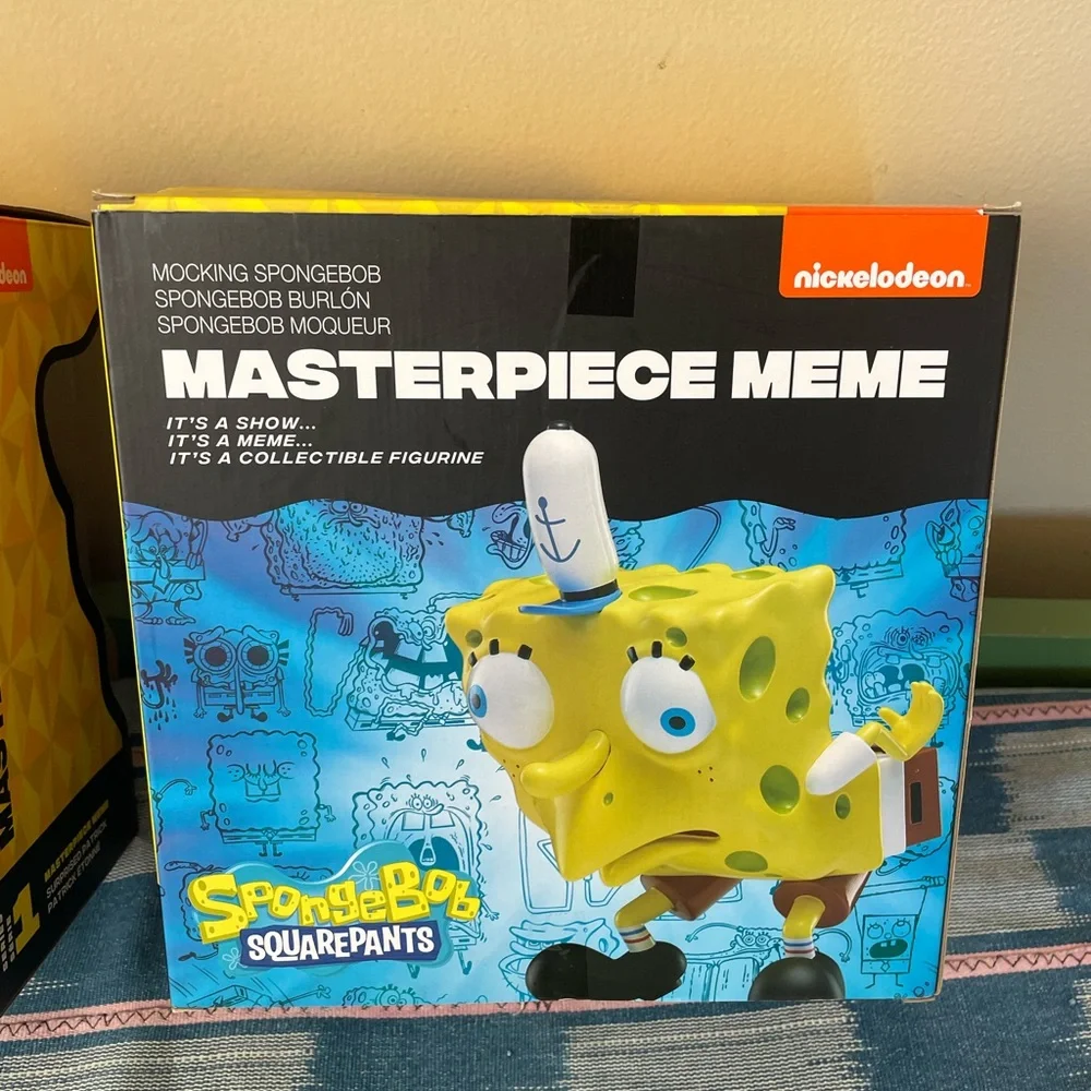 SpongeBob SquarePants Masterpiece Meme series 1 -  Surprised Patrick Vinyl Figur